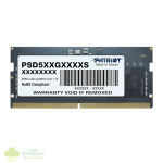 Patriot Signature Line 8GB 5600MHz DDR5 SODIMM Notebook Memory