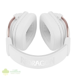 REDRAGON Over-Ear ZEUS 2 USB Gaming Headset - White - Image 4