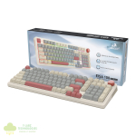 Redragon EISA 100 Retro RGB Wireless Mechanical Keyboard - Cream/Grey