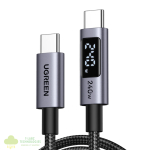 UGREEN 240W USB Type-C Cable with LED Display 1M