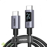 UGREEN 240W USB Type-C Cable with LED Display 1M - Image 4