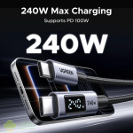 UGREEN 240W USB Type-C Cable with LED Display 1M - Image 6