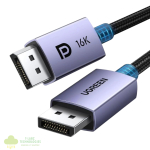 UGREEN DP2.1 Male to Male 16K Braided 2M Cable