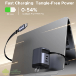 UGREEN Nexode 100W Charger with Retractable USB Type-C Cable - Image 2