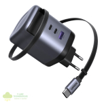 UGREEN Nexode 100W Charger with Retractable USB Type-C Cable