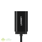 UGREEN USB to 3.5mm External Stereo Sound Adapter - Black - Image 3